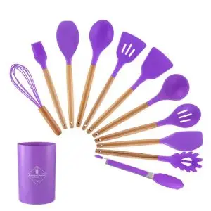 silicone kitchenware purple